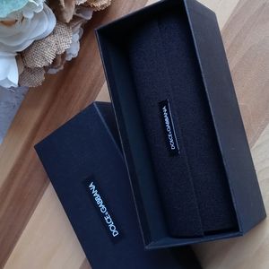 Dolce & Gabbana eyeglass case and box